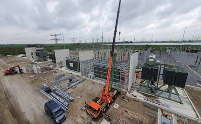 380 kV filterstation Vierverlaten Eemshaven